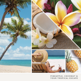 yankee candle COCONUT BEACH candela profumata media