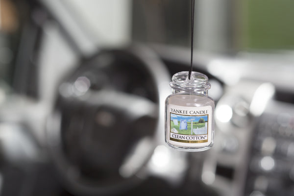 yankee candle CLEAN COTTON car jar - profumatore auto