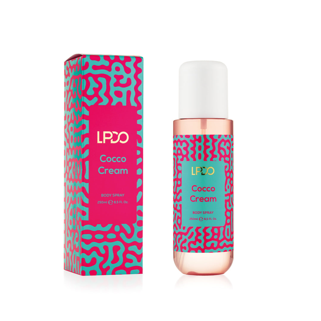 lpdo acqua profumata body spray COCCO CREAM 250ML