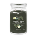 yankee candle SIVER SAGE & PINE candela grande profumata
