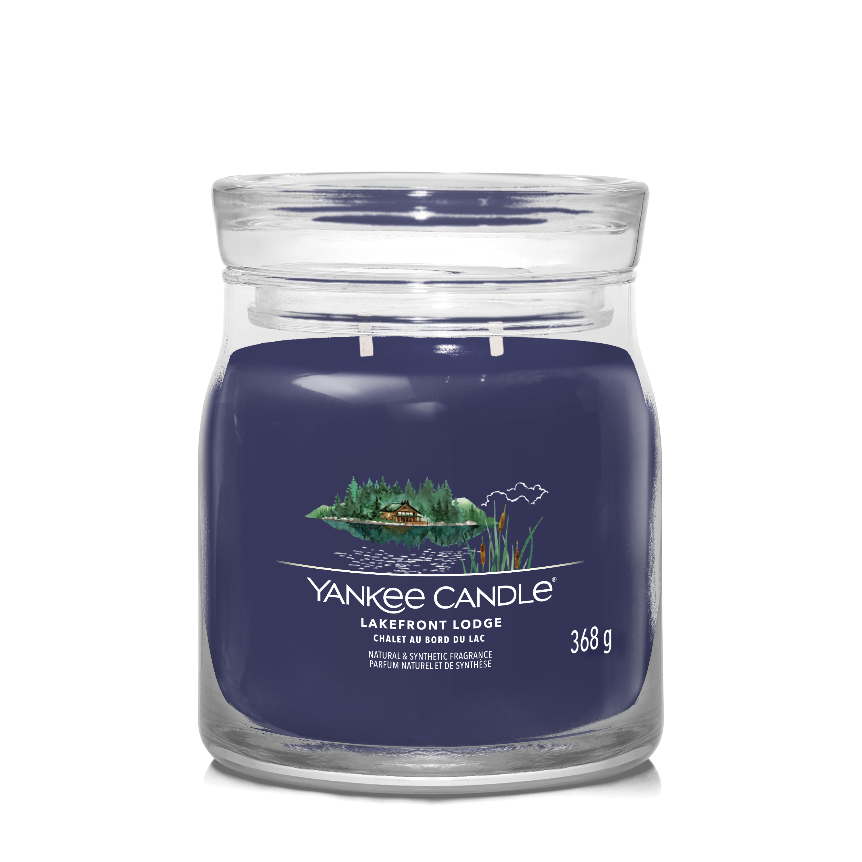 yankee candle LAKEFRONT LODGE candela profumata media