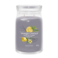 yankee candle BLACK TEA & LEMON candela profumata grande