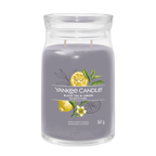 yankee candle BLACK TEA & LEMON candela profumata grande