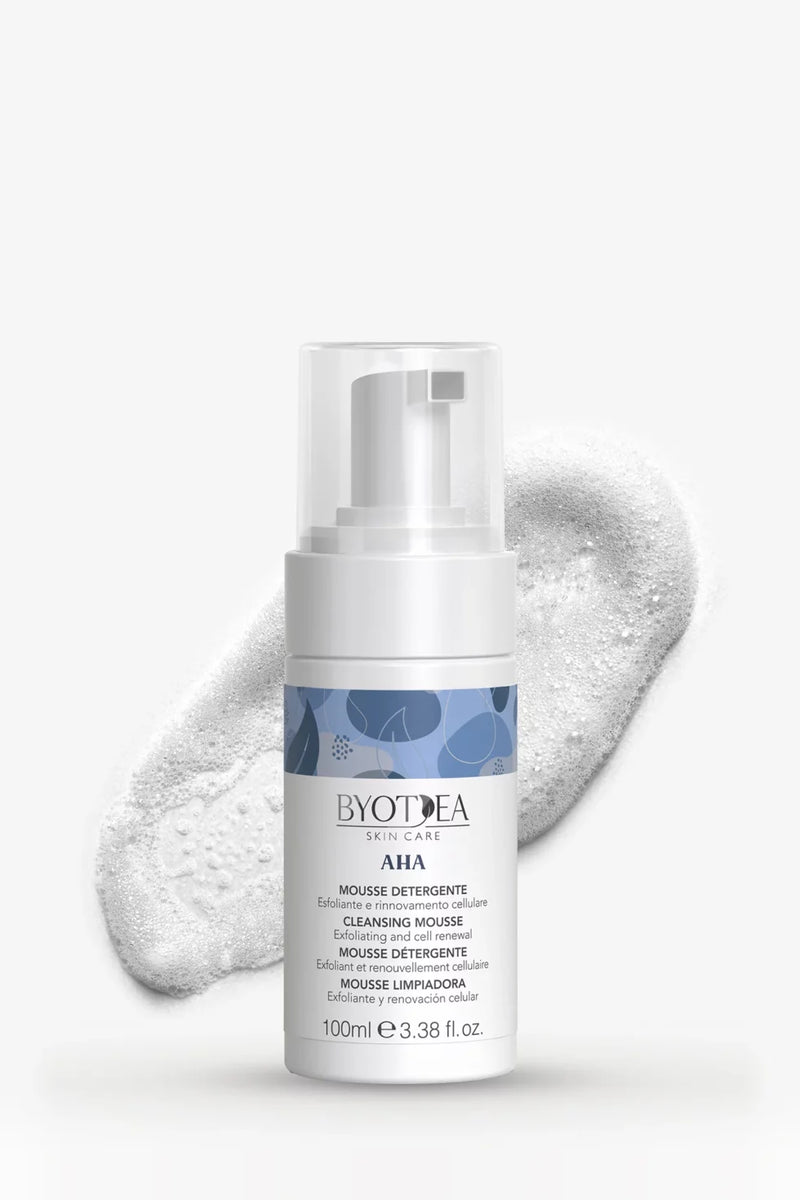 byotea MOUSSE DETERGENTE Esfoliante e Rinnovante 100 ml