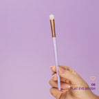 NEJHA 08 Flat Eye Brush – Pennello Occhi Piatto