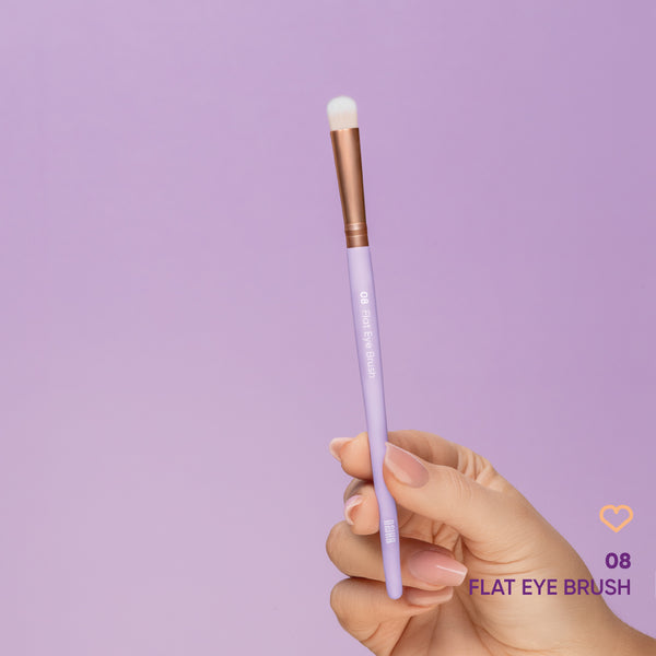 NEJHA 08 Flat Eye Brush – Pennello Occhi Piatto