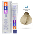 Bes Hi-Fi Hair Color Liposomi vegetali 9.1 BIONDO CHIARISSIMO CENERE - Tinta per capelli - 100ml