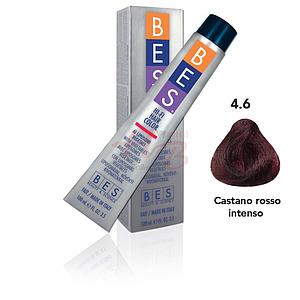Bes Hi-Fi Hair Color Liposomi vegetali 4.6 CASTANO ROSSO INTENSO - Tinta per capelli - 100ml