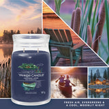 yankee candle LAKEFRONT LODGE candela profumata grande