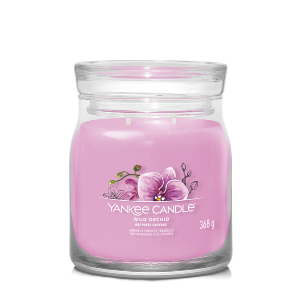 yankee candle WILD ORCHIDcandela profumata media