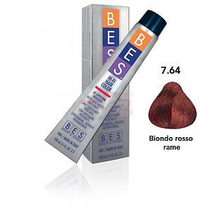 Bes Hi-Fi Hair Color Liposomi vegetali 7.64 BIONDO ROSSO RAME - Tinta per capelli - 100ml
