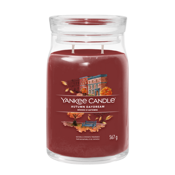 Yankee candle AUTUMN DAYDREAM candela profumata grande