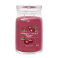 yankee candle BLACK CHERRY candela profumata grande
