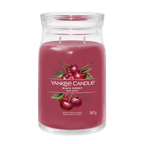 yankee candle BLACK CHERRY candela profumata grande