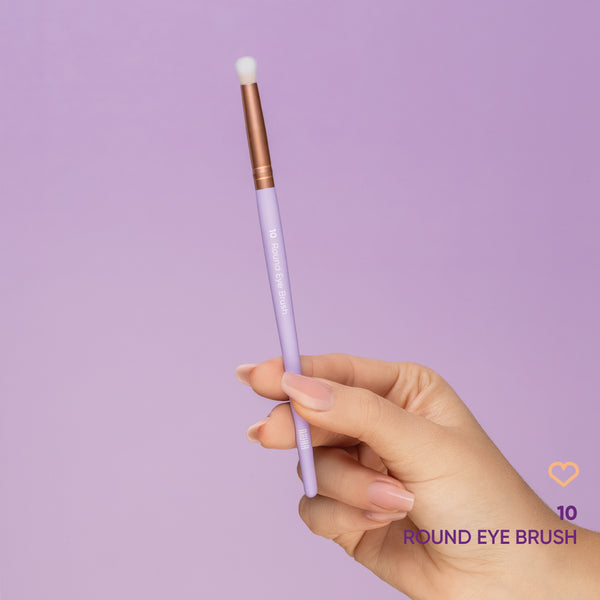 nejha 10 Round Eye Brush – Pennello Occhi Tondo