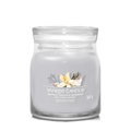 yankee candle SMOKED VANILLA & CASHMERE candela profumata media