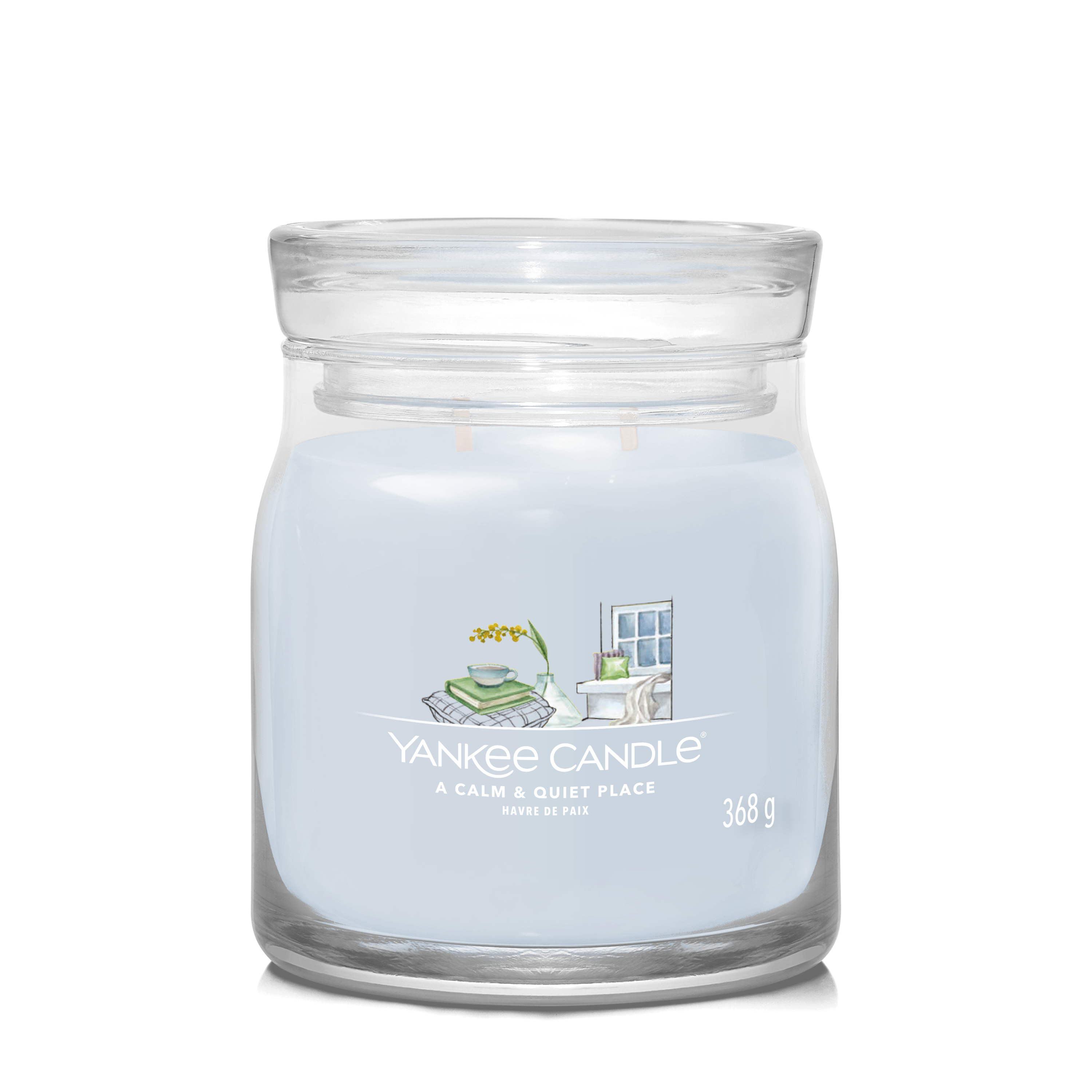 yankee candle A CALM & QUIET PLACE candela profumata media