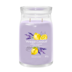 yankke candle LEMON LAVENDER candela profumata grande