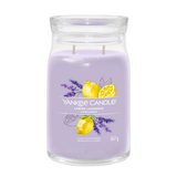 yankke candle LEMON LAVENDER candela profumata grande