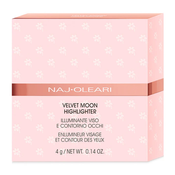 naj oleari Velvet Moon Highlighter Illuminante viso e contorno occhi