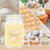 yankee candle vanilla cupcake candela profumata grande