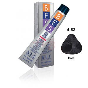 Bes Hi-Fi Hair Color Liposomi vegetali 4.52 CASTANO MOGANO IRISEE - Tinta per capelli - 100ml