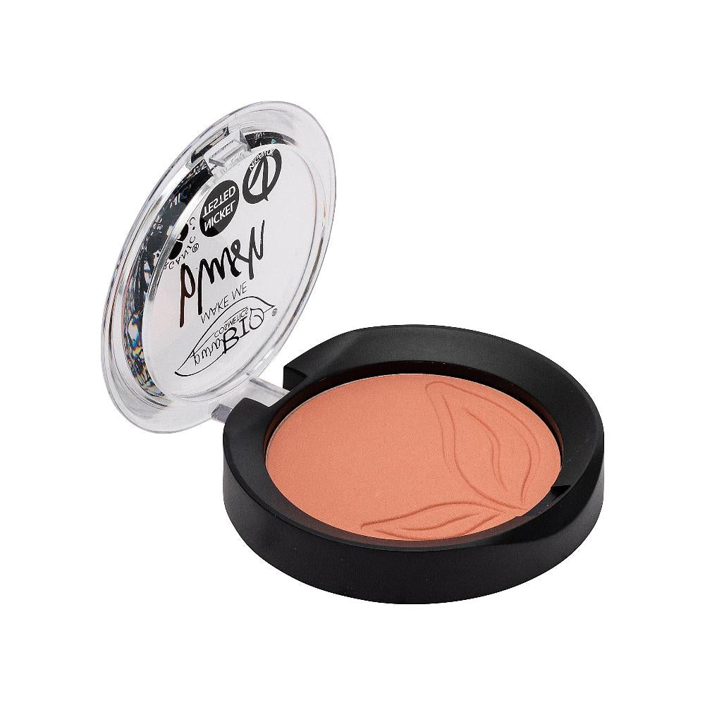 puro bio blush in cialda rosa corallo 02