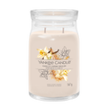 yankee candle VANILLA CRÈME BRÛLÉE candela profumata grande