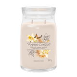 yankee candle VANILLA CRÈME BRÛLÉE candela profumata grande