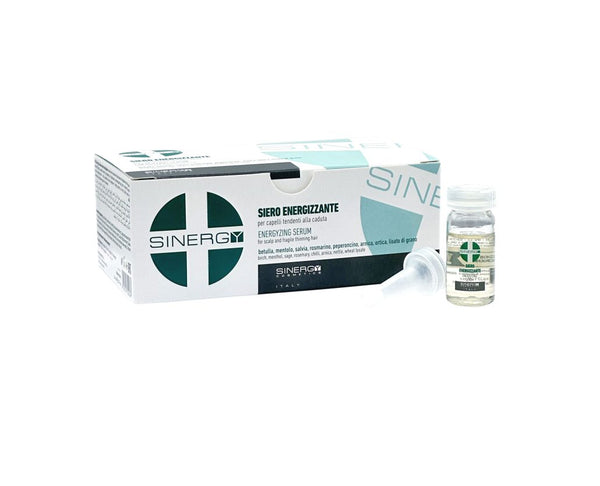 SINERGY COSMETICS - TREATMENTS - SIERO TRATTAMENTO CADUTA 10 AMPOLLE DA 8 ML CON BETULLA, MENTOLO, SALVIA, ROSMARINO
