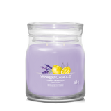 yankee candle LEMON LAVENDER candela profumata media