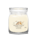 yankee candle  SOFT WOOL AMBER candela profumata media