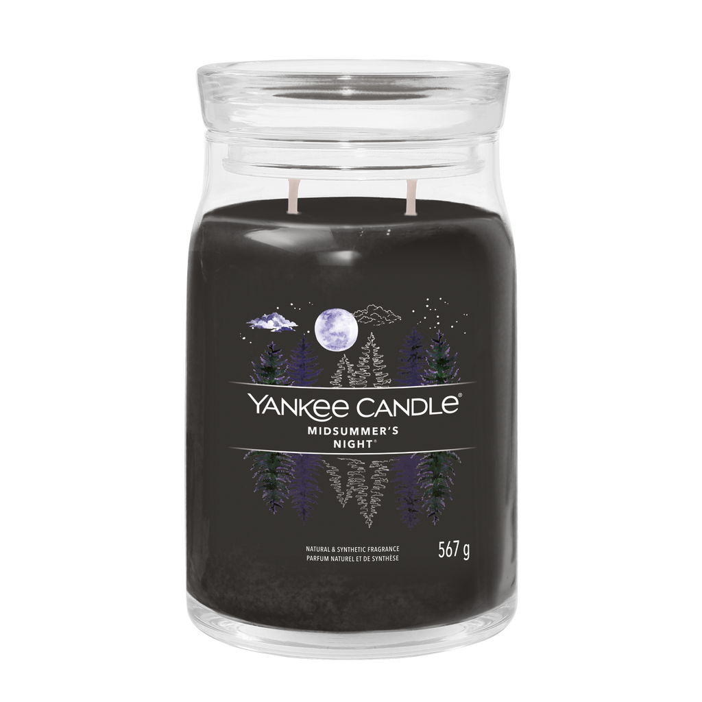 yankee candle MIDSUMMERS NIGHT candela profumata grande