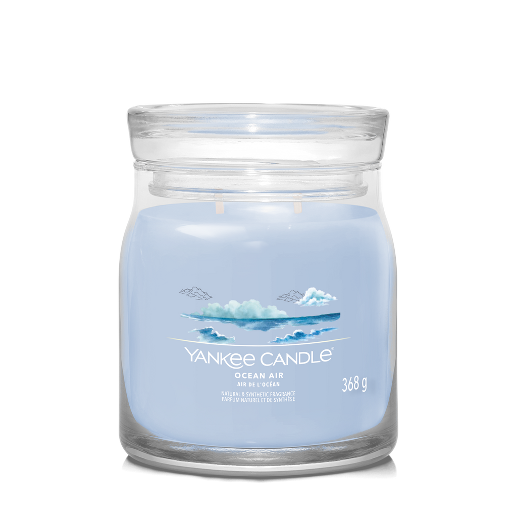 yankee candle OCEAN AIR candela profumata media
