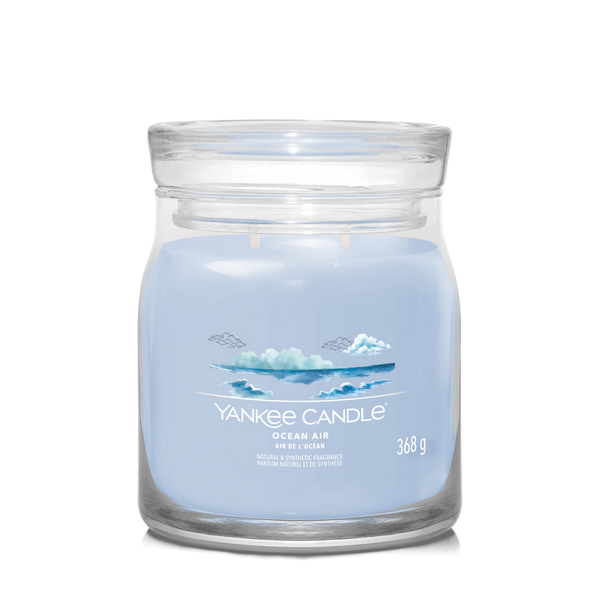 yankee candle OCEAN AIR candela profumata media