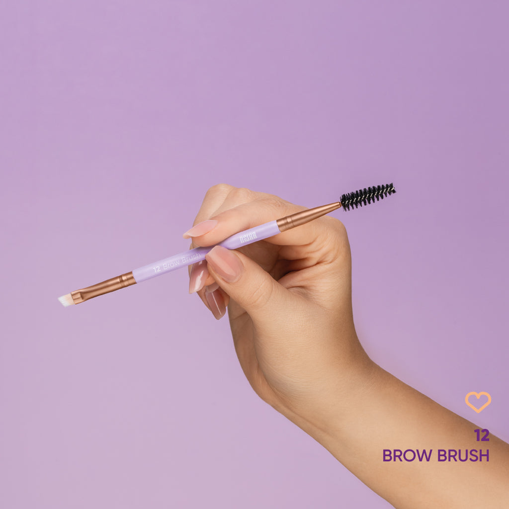 nejha 12 Brow Brush – Pennello Occhi Sopracciglia