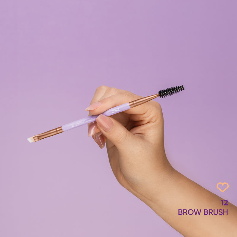 nejha 12 Brow Brush – Pennello Occhi Sopracciglia