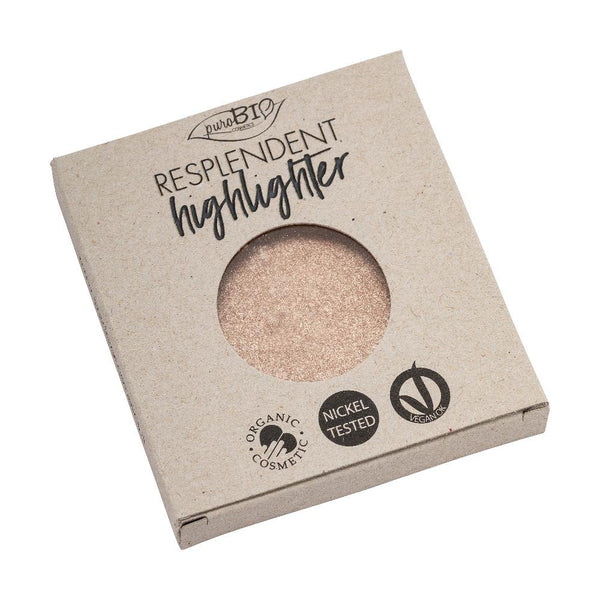 puro bio Highlighter refil illuminante champagne 01