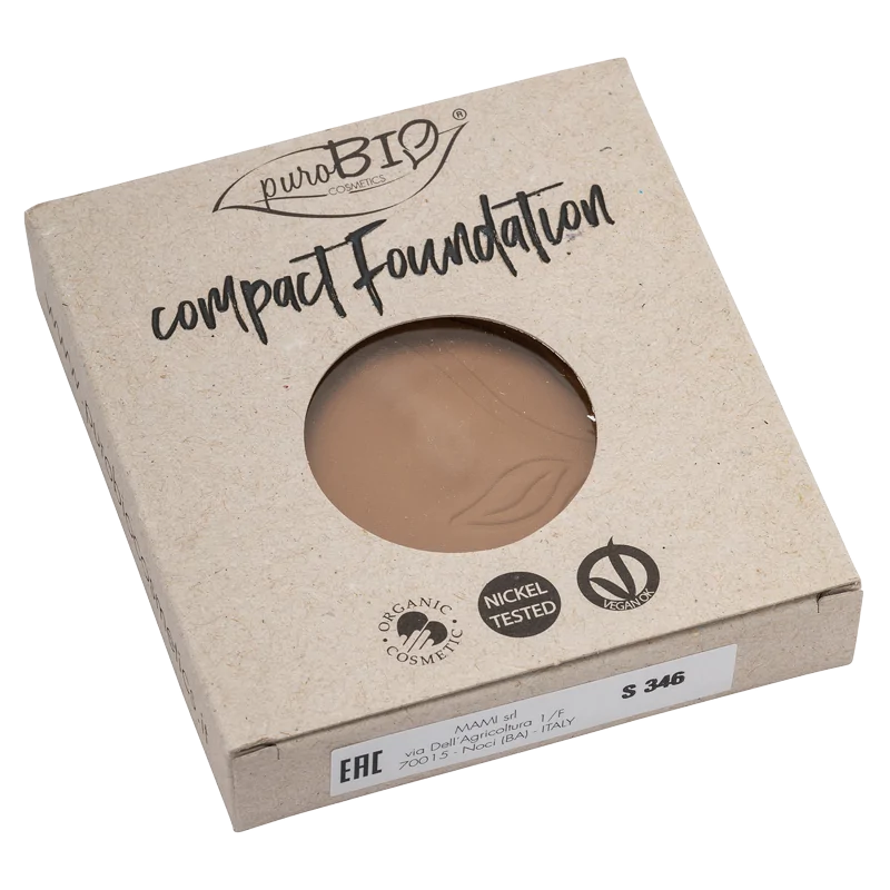 puro bio compact foundation refil fondotinta compatto