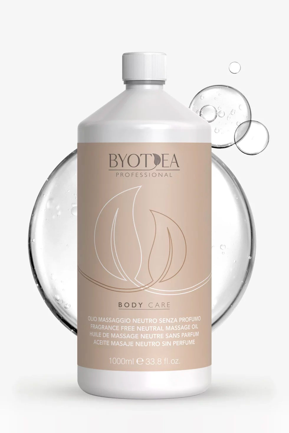byothea OLIO DA MASSAGGIO FRAGRANCE FREE 1000 ml