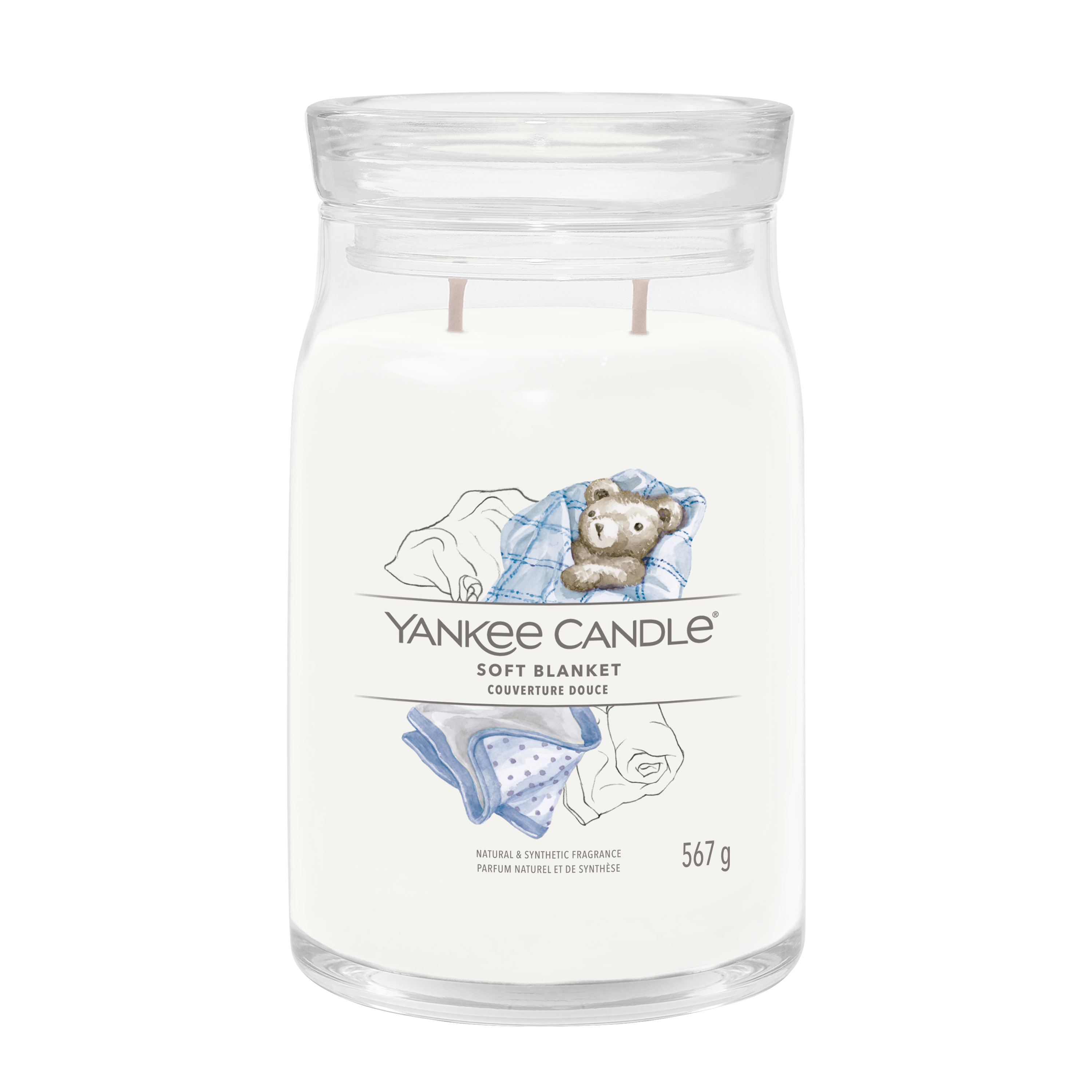 yankee candle SOFT BLANKET candela profumata grande