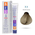 Bes Hi-Fi Hair Color Liposomi vegetali 7.1 BIONDO CENERE - Tinta per capelli - 100ml