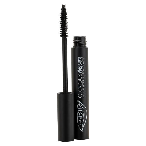 puro bio Mascara GLORIOUS volumizzante ultra black
