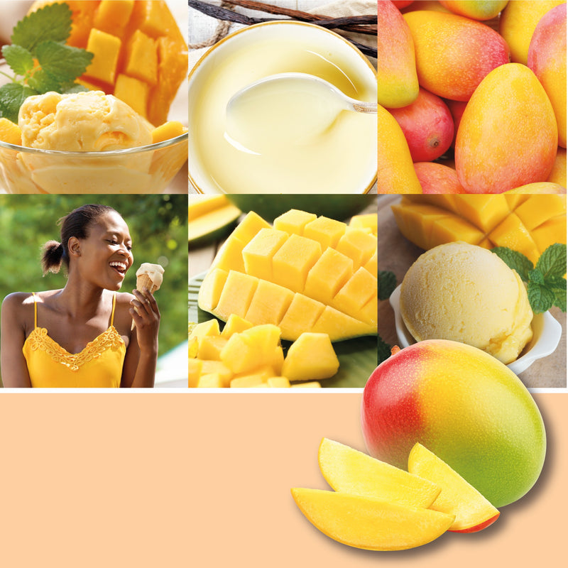 yankee candle MANGO ICE CREAM candela profumata media