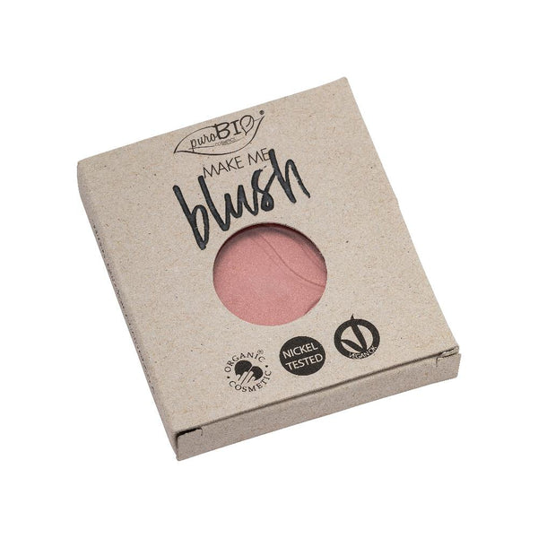 puro bio blush refil rosa satinato 01