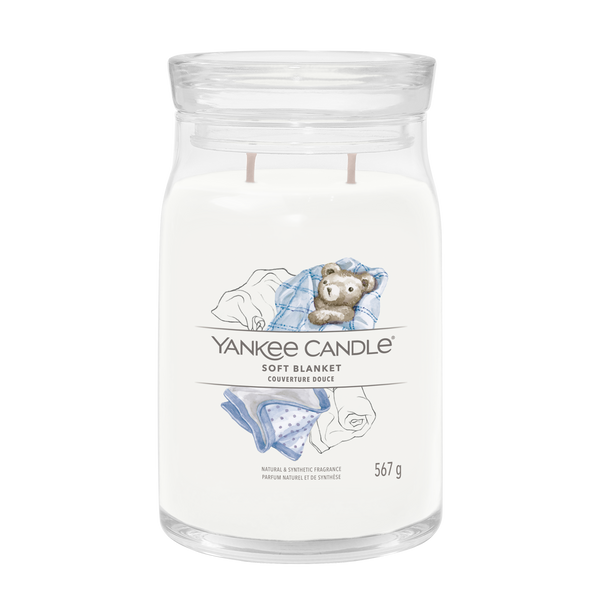 yankee candle SOFT BLANKET candela profumata grande