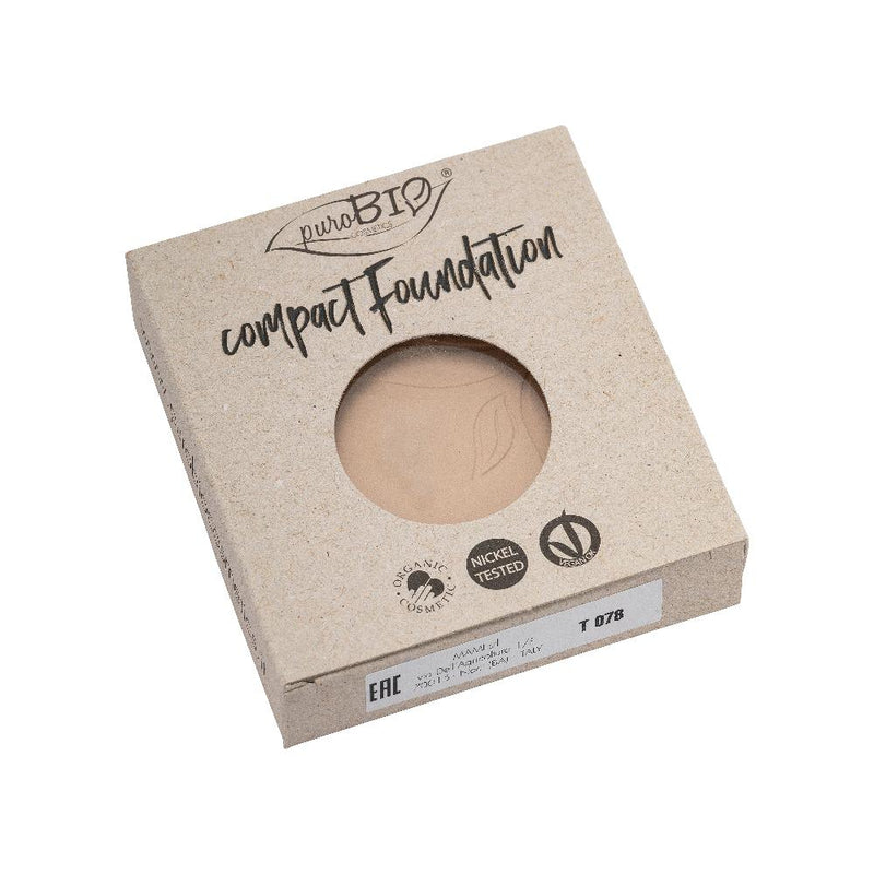 puro bio compact foundation refil fondotinta compatto