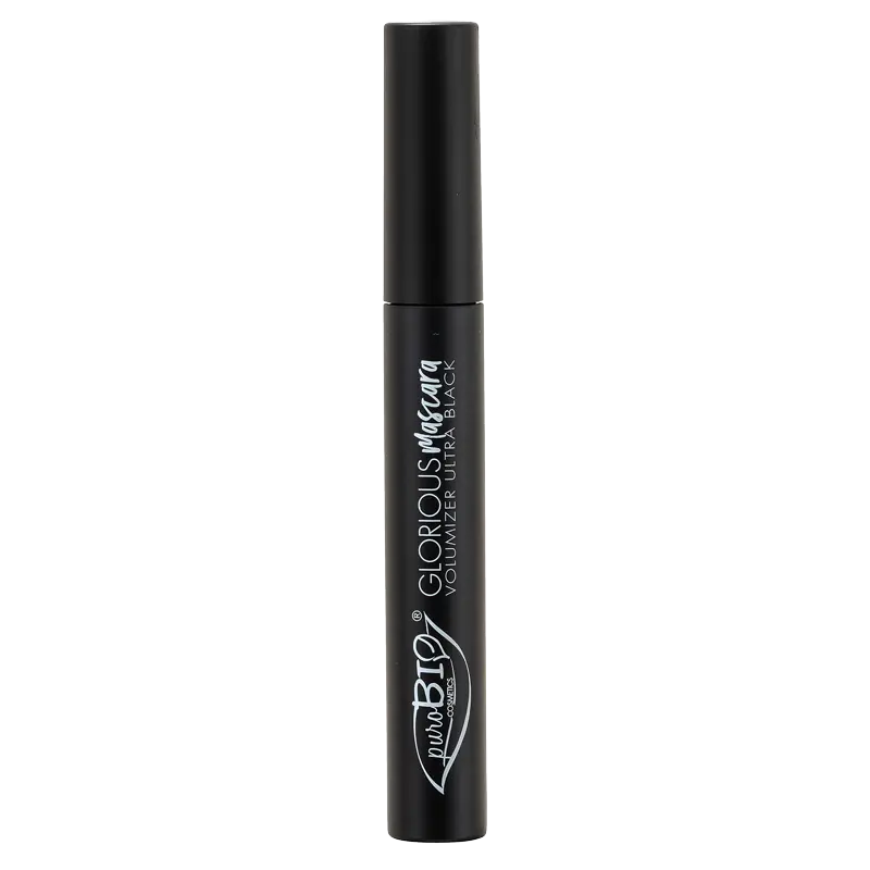 puro bio Mascara GLORIOUS volumizzante ultra black