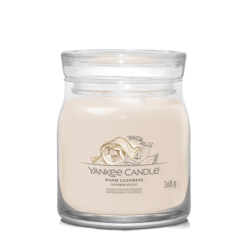 yankee candle WARM CASHMERE candela profumata media