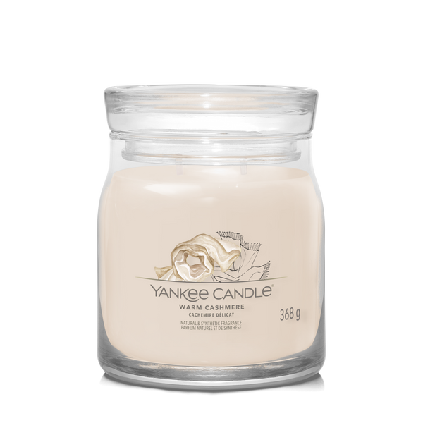 yankee candle WARM CASHMERE candela profumata media